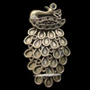 Pendant, Zinc Alloy Jewelry Findings, Lead-free, Animal 42x23mm, Sold by Bag
