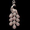Pendant, Zinc Alloy Jewelry Findings, Lead-free, Animal 40x15mm, Sold by Bag