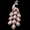 Pendant, Zinc Alloy Jewelry Findings, Lead-free, Animal 80x30mm, Sold by Bag