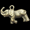 Pendant, Zinc Alloy Jewelry Findings, Lead-free,Animal 18x29mm, Sold by Bag