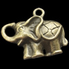 Pendant, Zinc Alloy Jewelry Findings, Lead-free,Anima 17x28mm, Sold by Bag