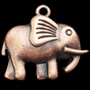 Pendant, Zinc Alloy Jewelry Findings, Lead-free,Animal 22x29mm, Sold by Bag