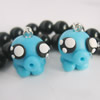 Handmade Fimo Earring, Bead size:10-15mm, Sold by Dozen 