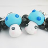 Handmade Fimo Earring, Bead size:10-15mm, Sold by Dozen 