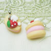 Handmade Fimo Earring, Bead size:10-15mm, Sold by Dozen 