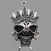 Hollow Bali Pendant Zinc Alloy Jewelry Findings, Lead-free, Head 28x48mm, Sold by Bag