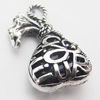 Hollow Bali Pendant Zinc Alloy Jewelry Findings, Lead-free, purse 15x26mm, Sold by Bag