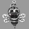 Hollow Bali Pendant Zinc Alloy Jewelry Findings, Lead-free, Animal 29x37mm, Sold by Bag