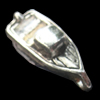 Pendant, Zinc Alloy Jewelry Findings, Lead-free,boat 5x13mm, Sold by Bag