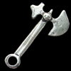 Pendant, Zinc Alloy Jewelry Findings, Lead-free,the axe 14x25mm, Sold by Bag