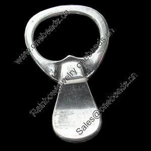 Pendant, Zinc Alloy Jewelry Findings, Lead-free, 14x23mm, Sold by Bag