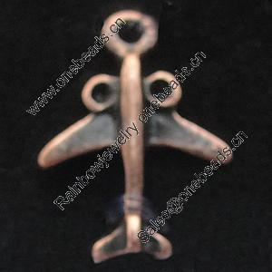 Pendant, Zinc Alloy Jewelry Findings, Lead-free, 12x11mm, Sold by Bag