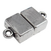 Magnetic Clasps, Zinc Alloy Jewelry Findings Lead-free, 24x12mm, Sold by Bag