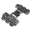 Clasps, Zinc Alloy Jewelry Findings Lead-free, 23x40mm, Sold by Bag 