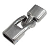 Clasps, Zinc Alloy Jewelry Findings Lead-free, 12x34mm, Hole:10x4mm, Sold by Bag