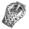 Clasps, Zinc Alloy Jewelry Findings Lead-free, 28x45mm, Hole:10x2mm, Sold by KG