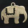Pendant, Zinc Alloy Jewelry Findings, Lead-free, Animal 15x20mm, Sold by Bag