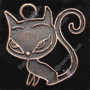 Pendant, Zinc Alloy Jewelry Findings, Lead-free, Animal 21x20mm, Sold by Bag