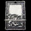Pendant, Zinc Alloy Jewelry Findings, Lead-free, rectangle 22x31mm, Sold by Bag