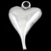 A Grade, Zinc Alloy Jewelry Pendant, Lead-free & Nickel-free, 23x35x4mm, Sold by PC