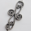 Connectors, Zinc Alloy Jewelry Findings, Lead-free, 32x38mm, Sold by Bag