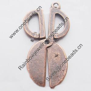 Pendant, Zinc Alloy Jewelry Findings, Lead-free, scissors 34x19mm, Sold by Bag