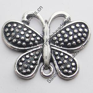 Pendant, Zinc Alloy Jewelry Findings, Lead-free, Animal 20x26mm, Sold by Bag