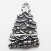 Pendant, Zinc Alloy Jewelry Findings, Lead-free, Tree 25x16mm, Sold by Bag