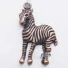 Pendant, Zinc Alloy Jewelry Findings, Lead-free, Animal 26x18mm, Sold by Bag