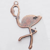 Pendant, Zinc Alloy Jewelry Findings, Lead-free, Animal 42x27mm, Sold by Bag