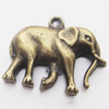 Pendant, Zinc Alloy Jewelry Findings, Lead-free, Animal 23x23mm, Sold by PC