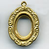 Zinc Alloy Jewelry Pendants, Nickel-free & Lead-free, A grade, Outside diameter:32x48mm, Interior diameter:19x25mm, Sold