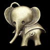 Pendant, Zinc Alloy Jewelry Findings, Lead-free, Animal 34x33mm, Sold by Bag