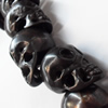 Natural Tibetan Yak Bone Beads, Handmade Skeleton, 38x30x26mm, Sold by PC