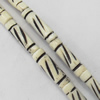 Natural Tibetan Yak Bone Beads, Handmade column, 5x18mm, Sold by PC