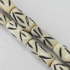 Natural Tibetan Yak Bone Beads, Handmade column, 7x15mm, Sold by PC
