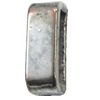 Slider, Zinc Alloy Bracelet Findinds, Lead-free, 13x5mm, Hole:10x2.5mm, Sold by KG 