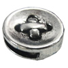 Slider, Zinc Alloy Bracelet Findinds, Lead-free, 18mm, Hole:13x2mm, Sold by KG