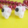 Handmade Fimo Earring, Bead size:10-15mm, Sold by Dozen 