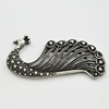 Pendant, Zinc Alloy Jewelry Findings, Lead-free, Animal 64x29mm, Sold by PC