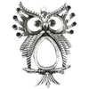Pendant/Charm, Zinc Alloy Jewelry Findings, Lead-free, Animal 46x60mm, Sold by PC