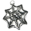 Pendant/Charm, Zinc Alloy Jewelry Findings, Lead-free, 17x20mm, Sold by Bag