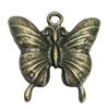 Pendant/Charm, Zinc Alloy Jewelry Findings, Lead-free, Animal 22x24mm, Sold by Bag