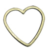 Pendant/Charm, Zinc Alloy Jewelry Findings, Lead-free, Hollow 15x24mm, Sold by Bag