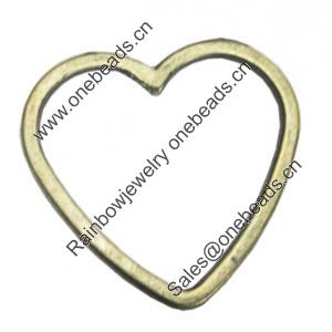 Pendant/Charm, Zinc Alloy Jewelry Findings, Lead-free, Hollow 15x24mm, Sold by Bag