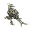 Pendant/Charm, Zinc Alloy Jewelry Findings, Lead-free, Animal 23x48mm, Sold by Bag
