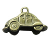 Pendant/Charm, Zinc Alloy Jewelry Findings, Lead-free, Car 22x11mm, Sold by Bag