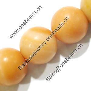 Gemstone beads, bamboo stone, round, 12mm, Sold per 16-inch Strand 