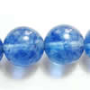 Gemstone beads, blue quartze, round, 10mm, Sold per 16-inch Strand 