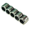 Connector, Zinc Alloy Jewelry findings, Lead-free, 21x5mm hole:about 3.2mm , Sold by KG